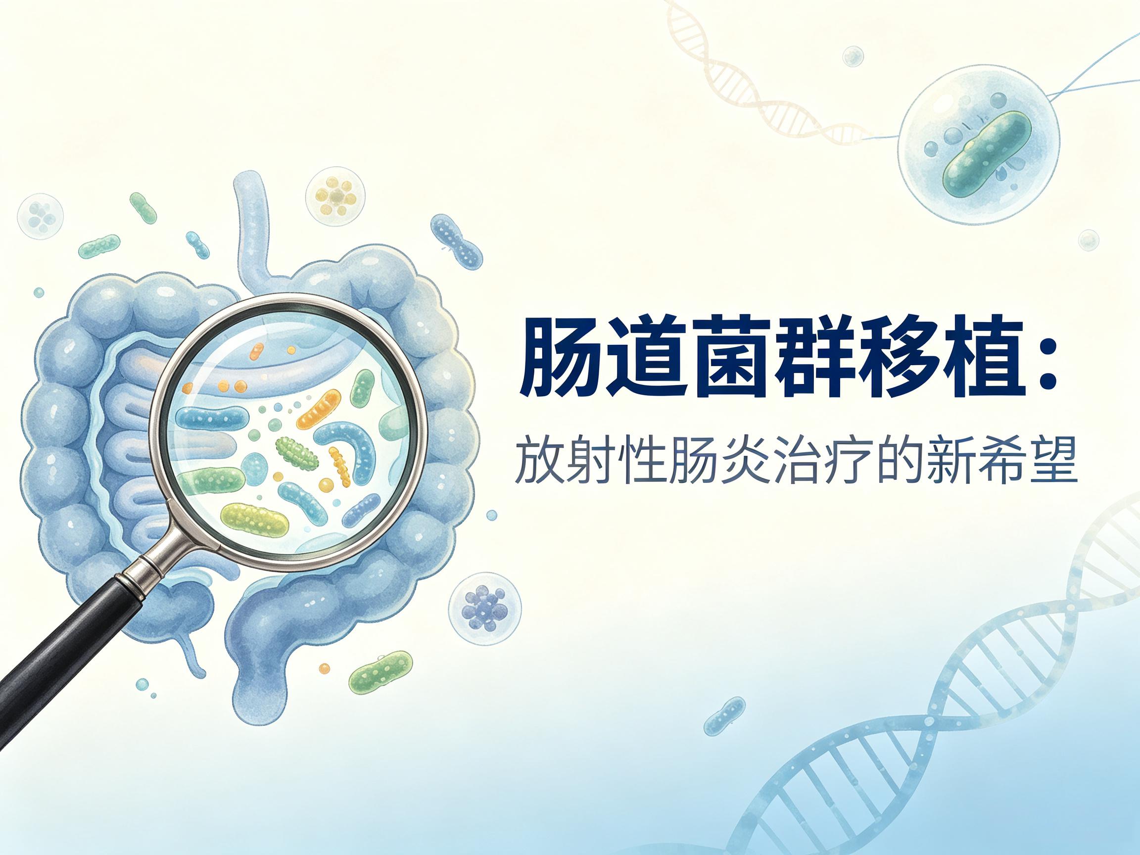 肇庆市|第3期 肠道菌群移植：放射性肠炎治疗的新希望